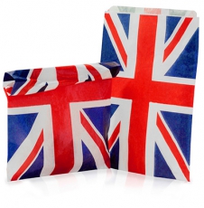 Union Jack Paper Gift Bag 18cm x 23cm