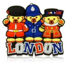 London Teddy Bears Magnet