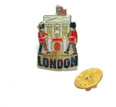 Metal Buckingham Palace Lapel Pin Badge