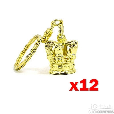 12x Crown Keyrings Bulk Special Offer