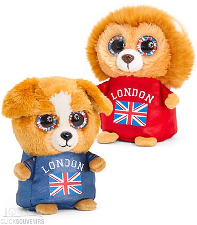 15cm London Animotsu Lion Soft Toy