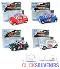 36x Union Jack Mini Cooper Model Car Bulk Offer