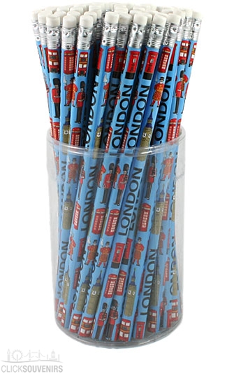 72 Blue London Pencils