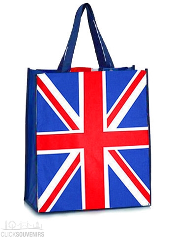British Union Jack Flag Souvenir Shopping Bag