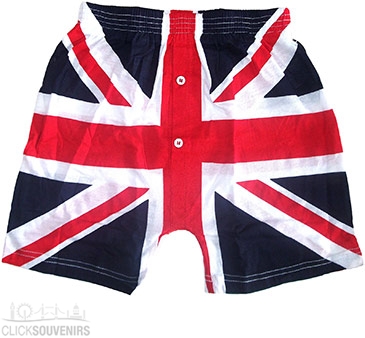 British Union Jack Boxer Shorts Size: Small - Medium