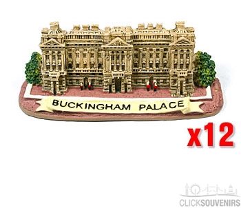 12x Buckingham Palace Fridge Magnets