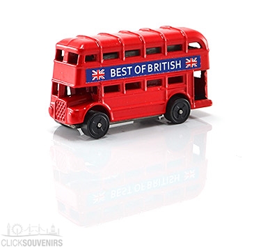 3D Double Decker Bus London Gift //Souvenir Die Cast Metal Fridge Magnet