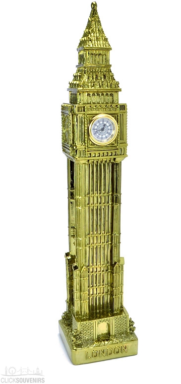 Large Metal Big Ben Clock 30cm