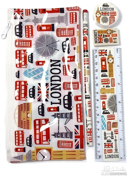 London City Icons School Kit with Pencil Case