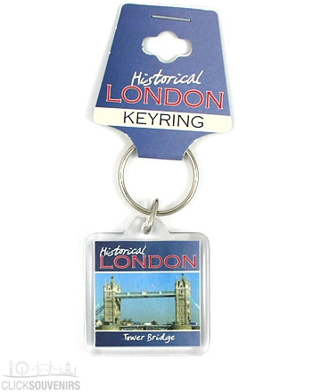 London Keyring with Tower Bridge