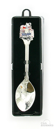 Metal London Souvenir Teaspoon