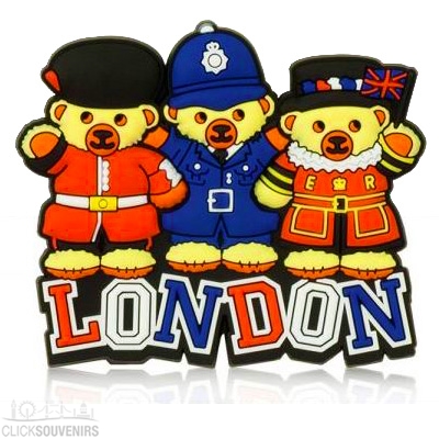 London Teddy Bears Magnet