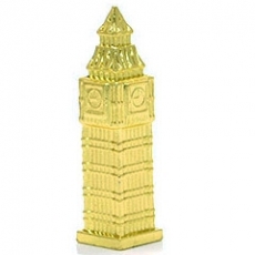 Gilt Gold Diecast Metal Big Ben Magnet