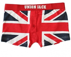 Womens Union Jack Boxer Shorts