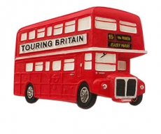 Red London Bus Magnet