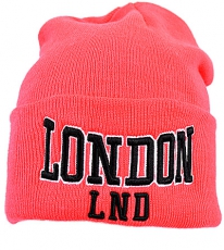 Pink Woollen Winter Ski Hat