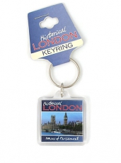 London Keyring with Houses of Parliament