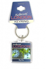 Plastic Keyring with Big Ben