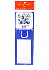 United Kingdom Coat of Arms Magnifier Bookmark