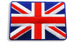 Union Jack Iron on Patch