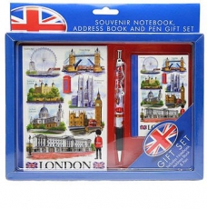 Views Notebook, Address Book & Pen Set