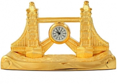 Gold Brass Tower Bridge Clock