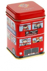 Bus Mini Tin with Tea