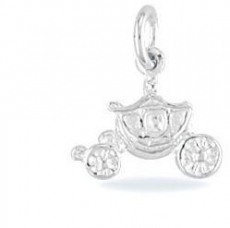 Sterling Silver Carriage Charm