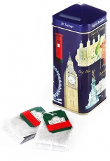 Tin Money Box with 20 Teabags