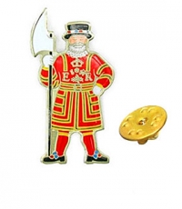 Beefeater Metal Lapel Pin Badge