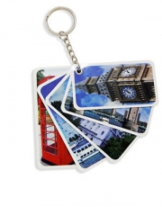Views of the London City Keyring