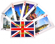 Sights of the British Capital London Playing Cards
