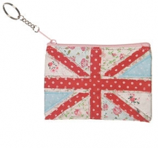 Floral Union Jack Purse