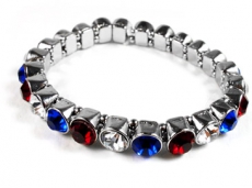 Elasticated Rhinestone Bracelet FREE SHIPPING