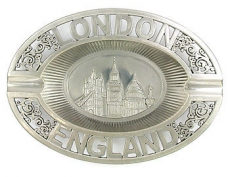 Large Metal Ash Tray