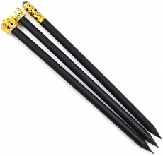 Set of Three Crown Pencils