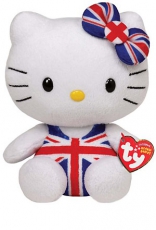 Ty Beanie Union Jack Hello Kitty