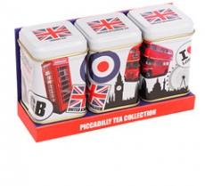 Piccadilly Tea Collection Tin Set