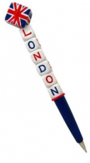 Resin Union Jack Souvenir Pen
