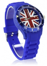 Unisex Blue Union Jack Watch