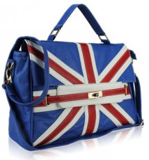Blue Union Jack Handbag, Grab Bag