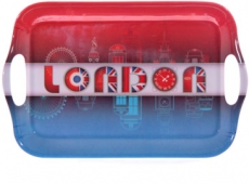 Ted Smith Union Jack Landmarks Melamine Tray