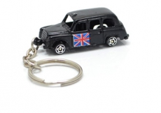 British Taxi Keyring