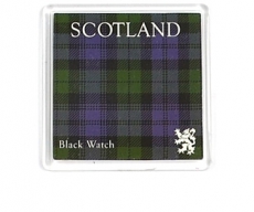 Scotland Black Watch Tartan Acrylic Magnet
