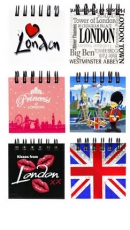 6x Notepad Fridge Magnets