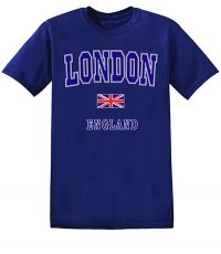 Childrens Navy Blue Capital London London T-Shirt