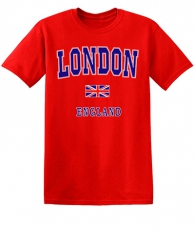 Childrens Red Capital London T-Shirt