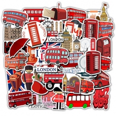 50 London Stickers
