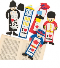 Pack of 5 Foam Bookmark Kits