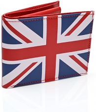 Real Leather Union Jack Souvenir Wallet
